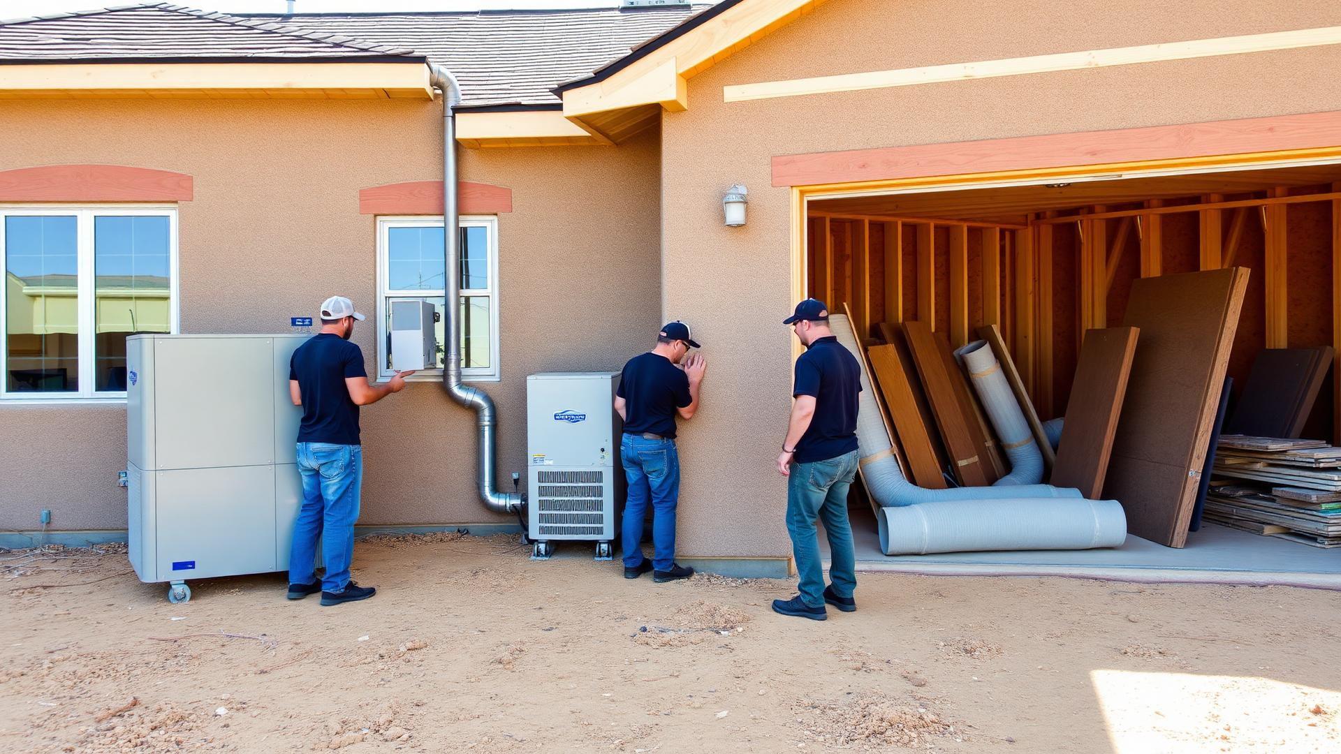 HVAC installation by K&D Mechanical in Lehi, UT