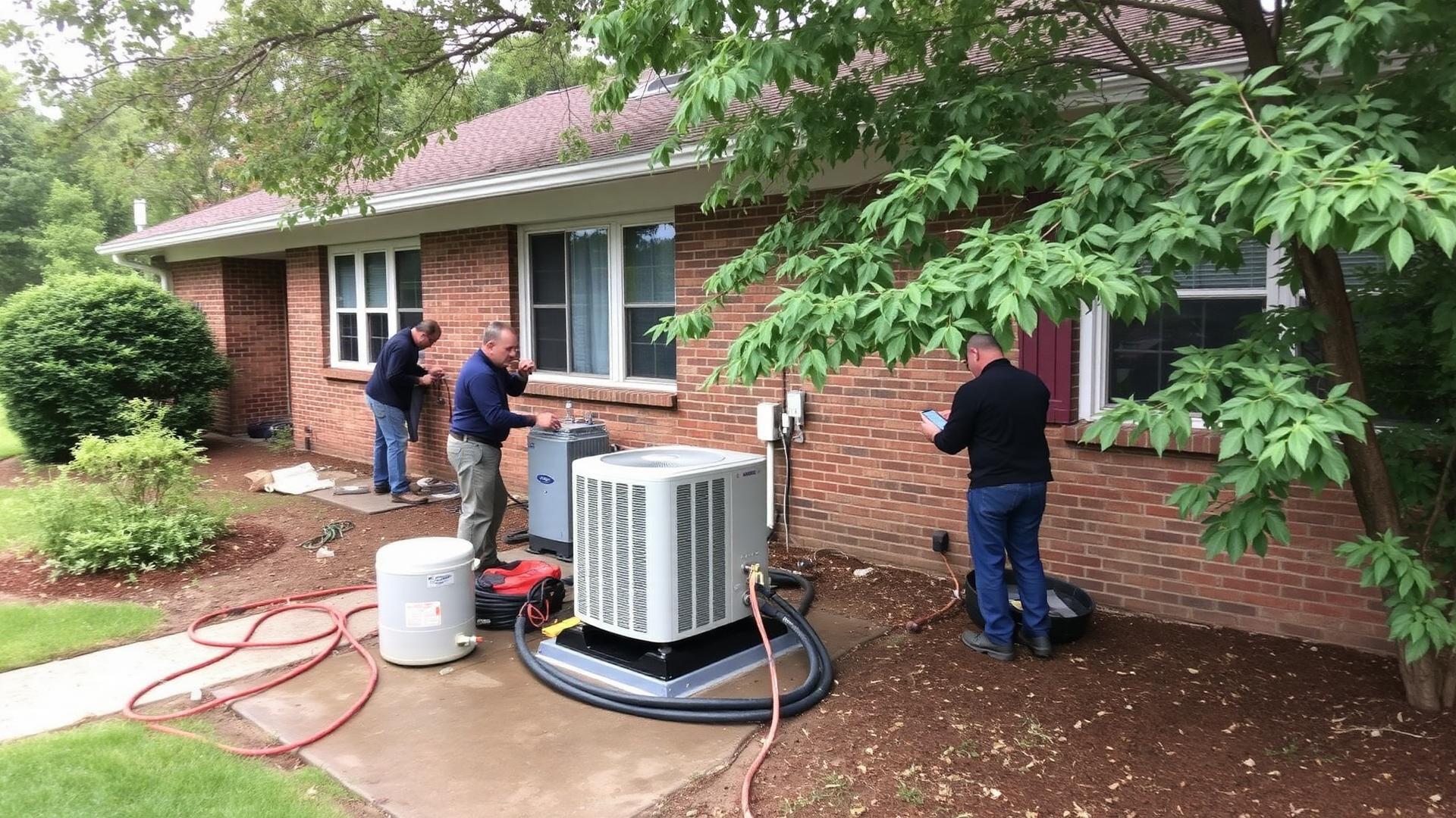 HVAC installation by K&D Mechanical in West Jordan, UT