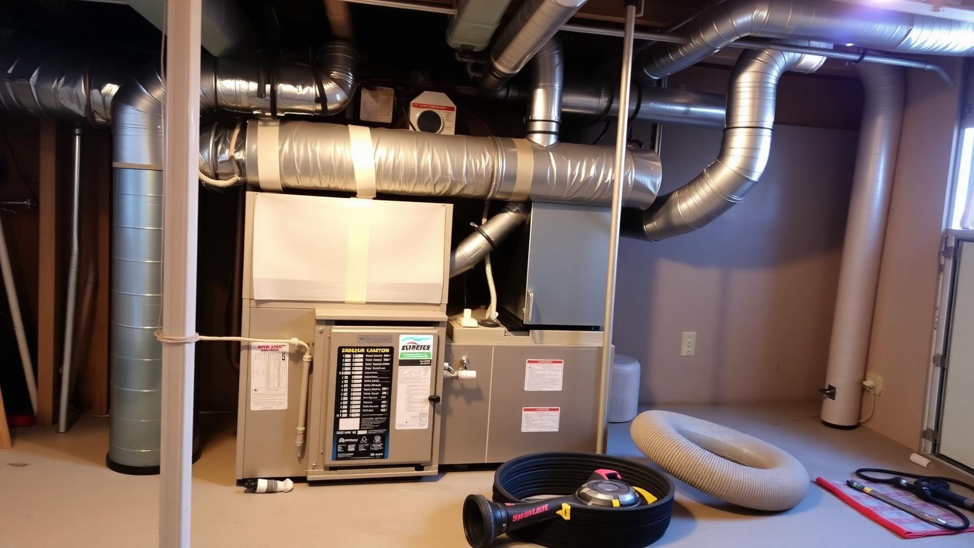 Completed HVAC installation by K&D Mechanical in Utah